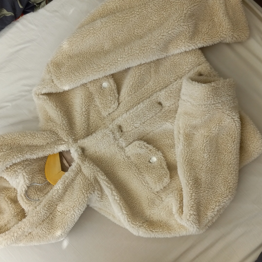 Pull&Bear Fluffy Cropped Jacket